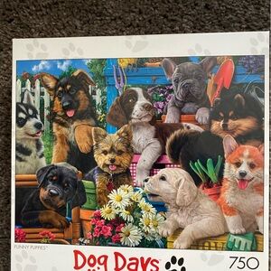 Dog Days 750 Piece Puzzle
